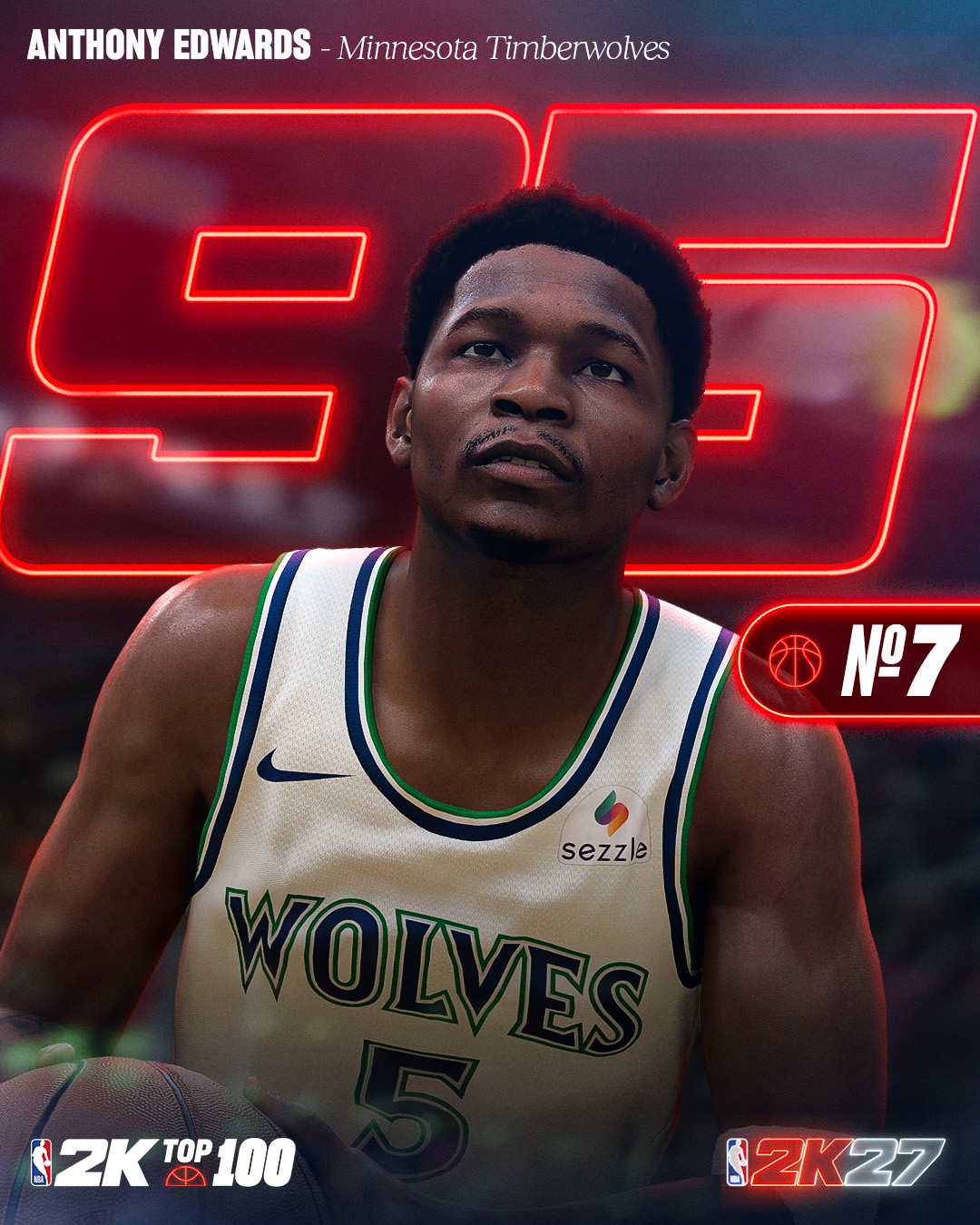 2K27能力值前十出炉:三人97并列榜首 文班亚马封面领衔 2K27能力值前十出炉:三人97并列榜首 文班亚马封面领衔